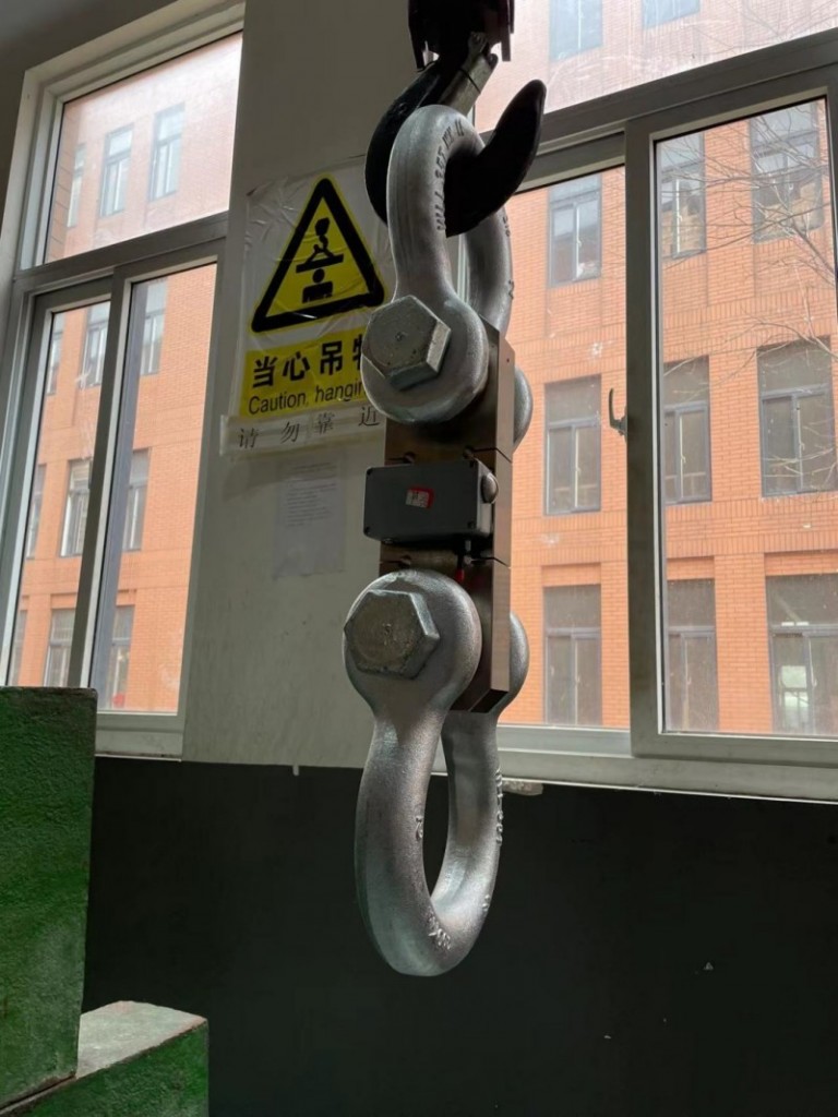 工业12吨无线拉力计实操教学